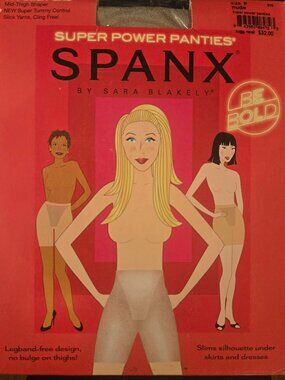 Spanx Super Power Panties Color Nude Size F Brand new in factory packaging